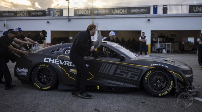 Nascar's Nex Gen Racer Tests At The Top Of Le Mans GTD Class